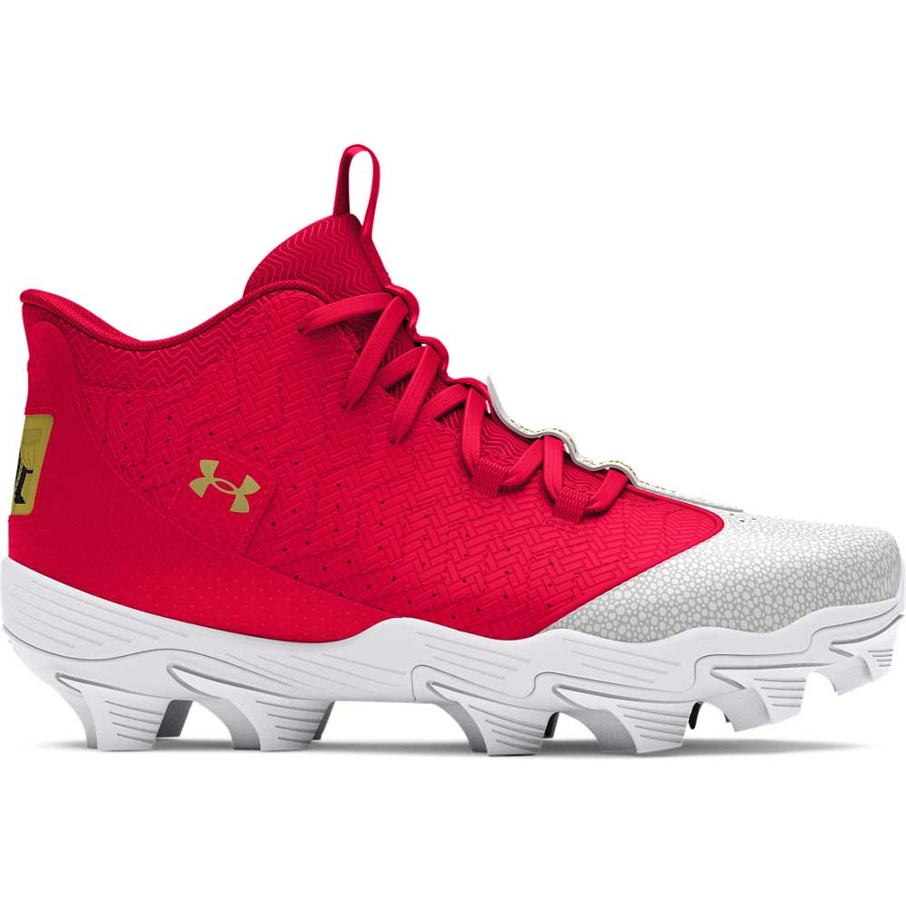 UA Harper 9 Mid RM JR Molded Rubber Cleats - Image 5