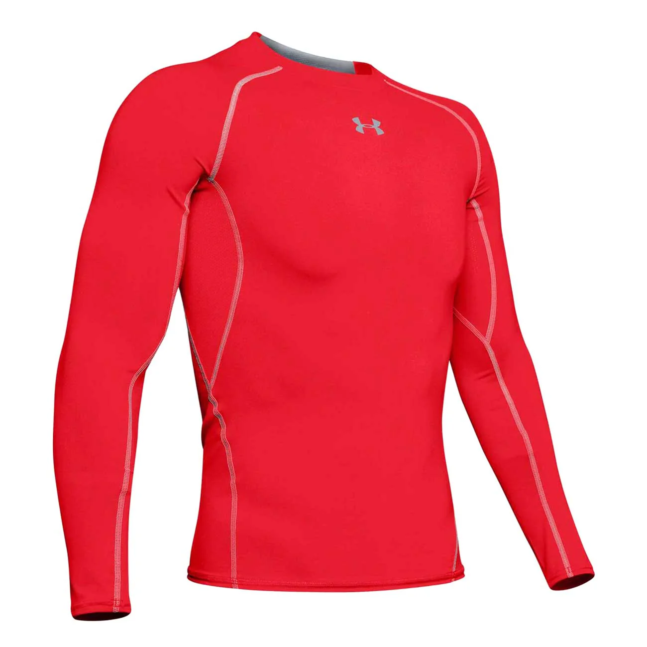 UA HeatGear Armour Long Sleeve Compression Shirt - Image 3