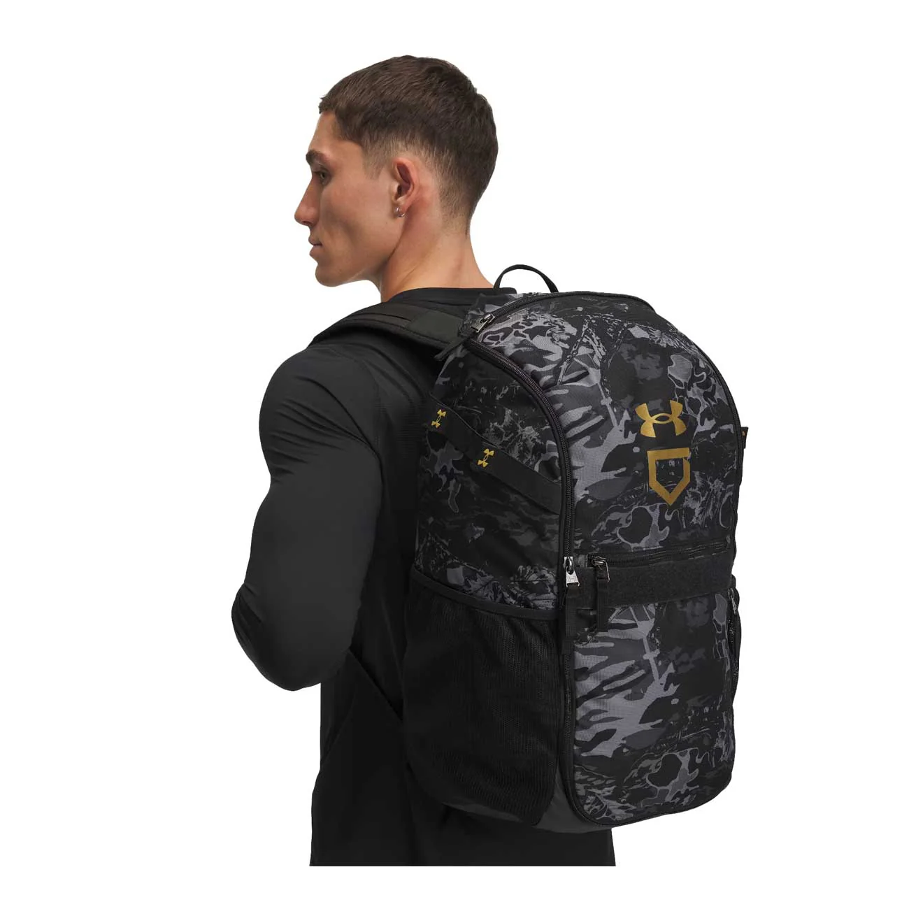 UA Utility Print Baseball Backpack - Image 3