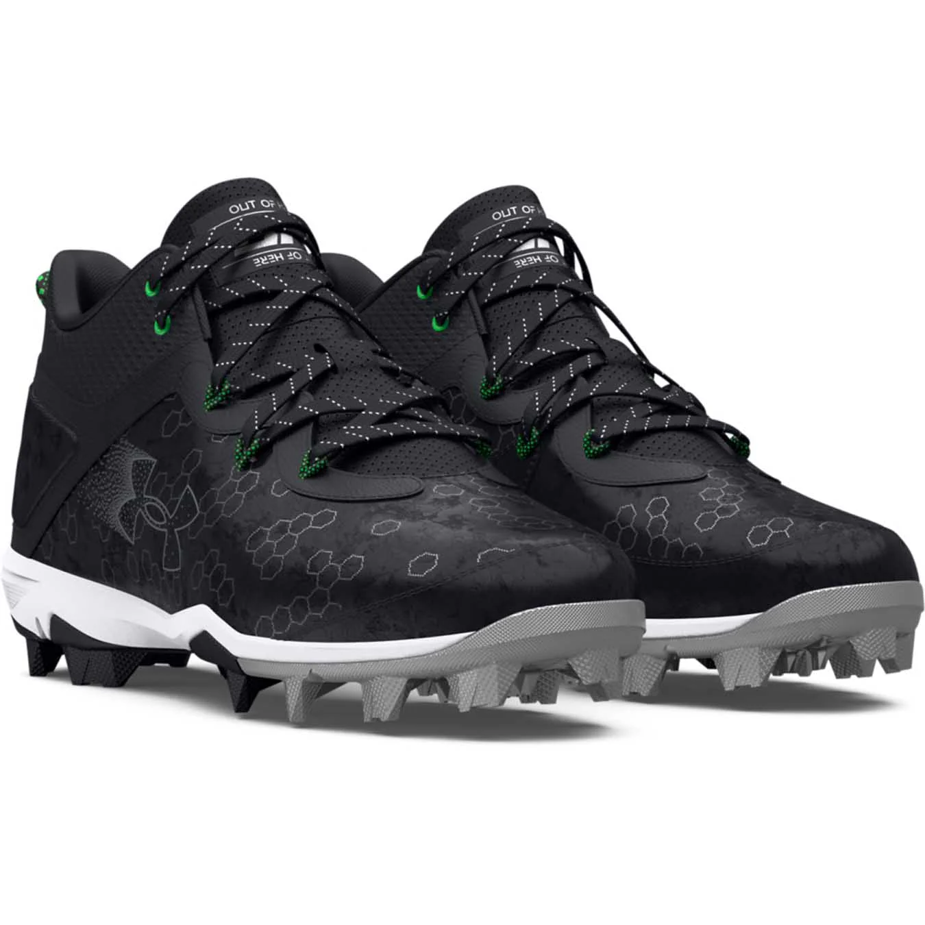 UA Harper 8 Mid JR. RM Molded Cleat - Image 4