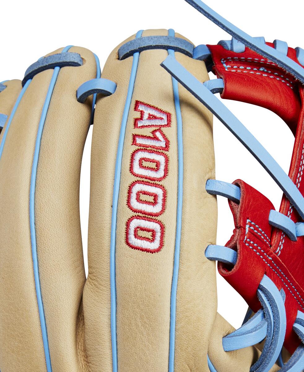 Wilson A1000 1786 Blonde/Red/Cool Blue 11.5"-RHT - Image 6