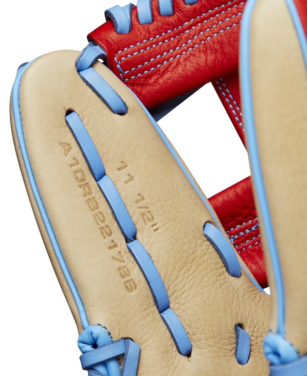 Wilson A1000 1786 Blonde/Red/Cool Blue 11.5"-RHT - Image 7