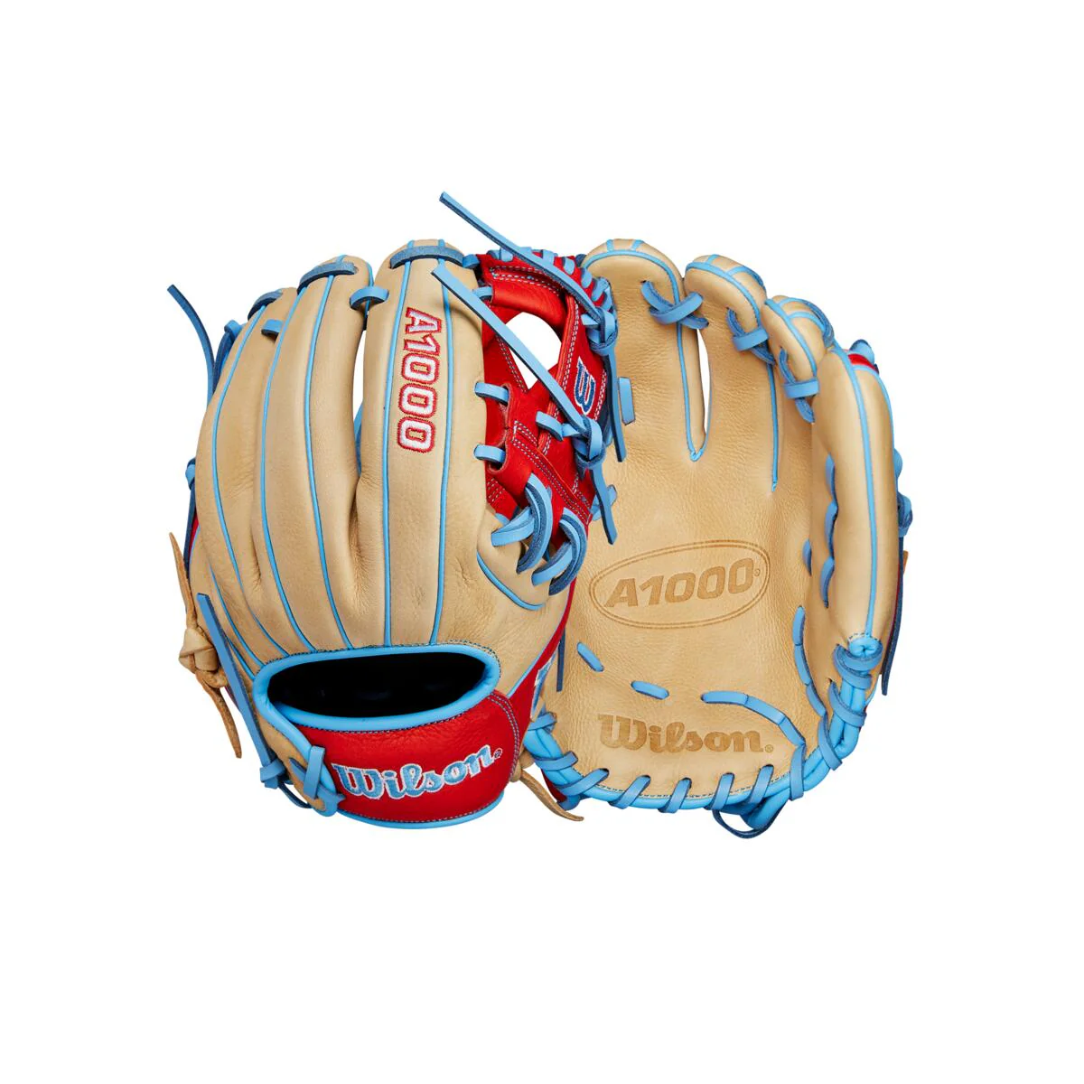 Wilson A1000 1786 Blonde/Red/Cool Blue 11.5"-RHT - Image 8