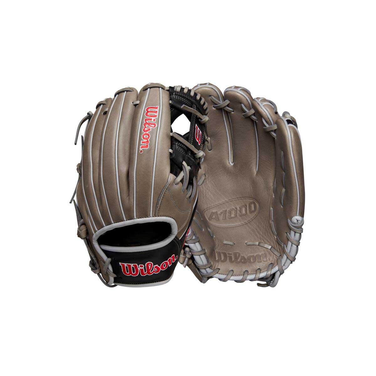 Wilson A1000 1787 Steeled Grey/Red/White 11.75"-RHT - Image 5