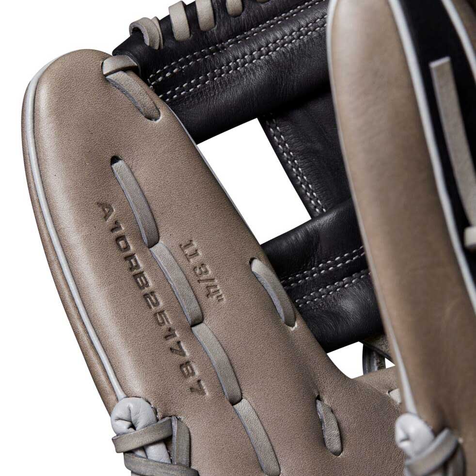 Wilson A1000 1787 Steeled Grey/Red/White 11.75"-RHT - Image 8