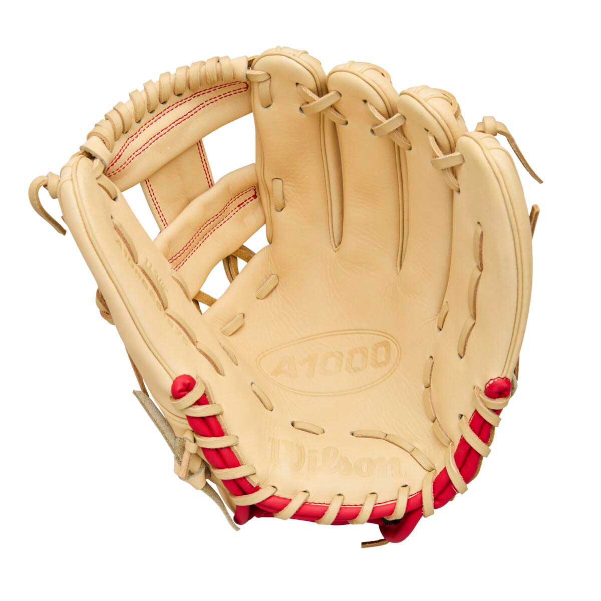 Wilson A1000 1975 Blonde/Red/Royal 11.75"-RHT - Image 2