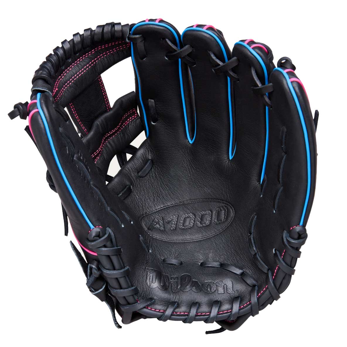 Wilson A1000 DP15 Black/Flamingo Pink 11.5" - Image 2