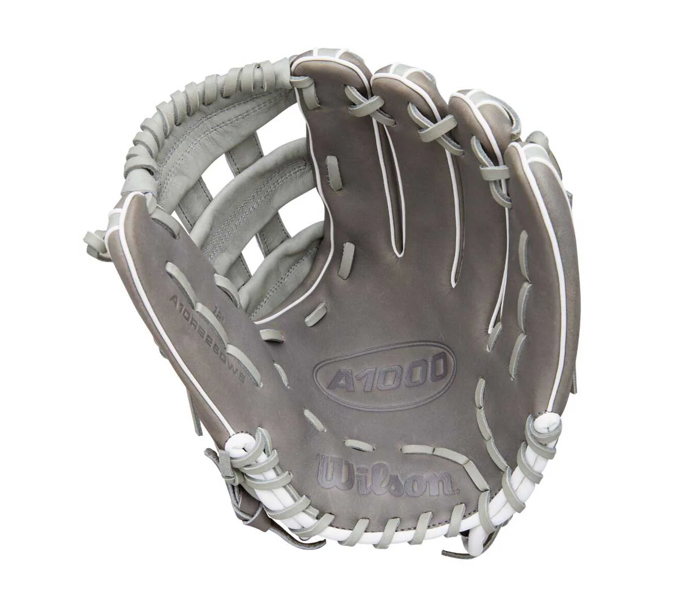 Wilson A1000 DW5 Steel Grey/Seafoam/Pink 12" - Image 2