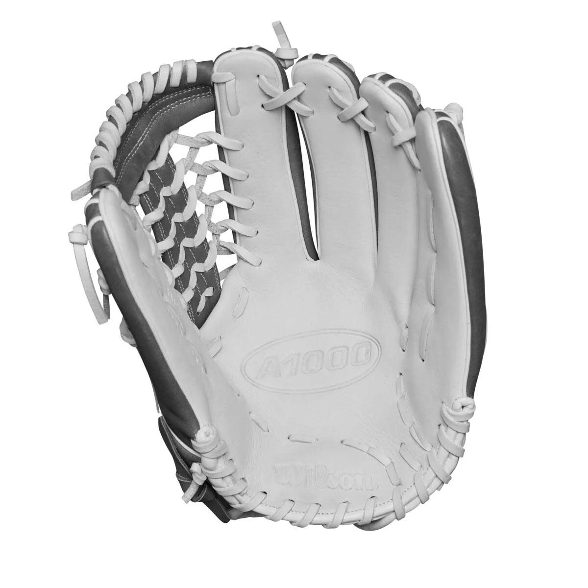 Wilson A1000 Fastpitch T125 White/Steeled Grey/Silver 12.5" - Image 2