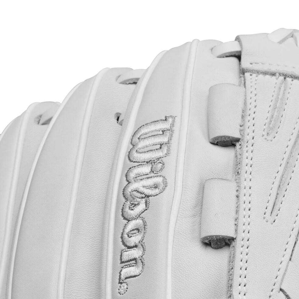 Wilson A1000 Fastpitch V125 White/Silver 12.5" - Image 6