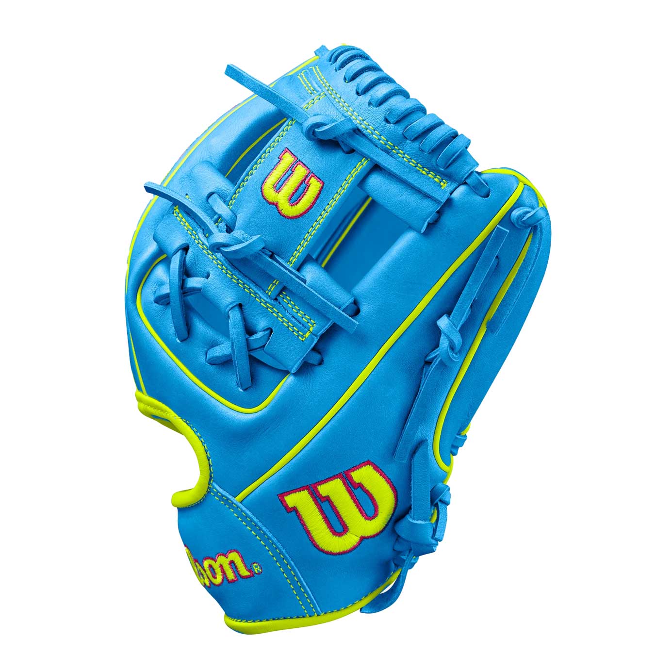 Wilson A2000 1786 Sky Blue/Optic 11.5"-RHT - Image 3