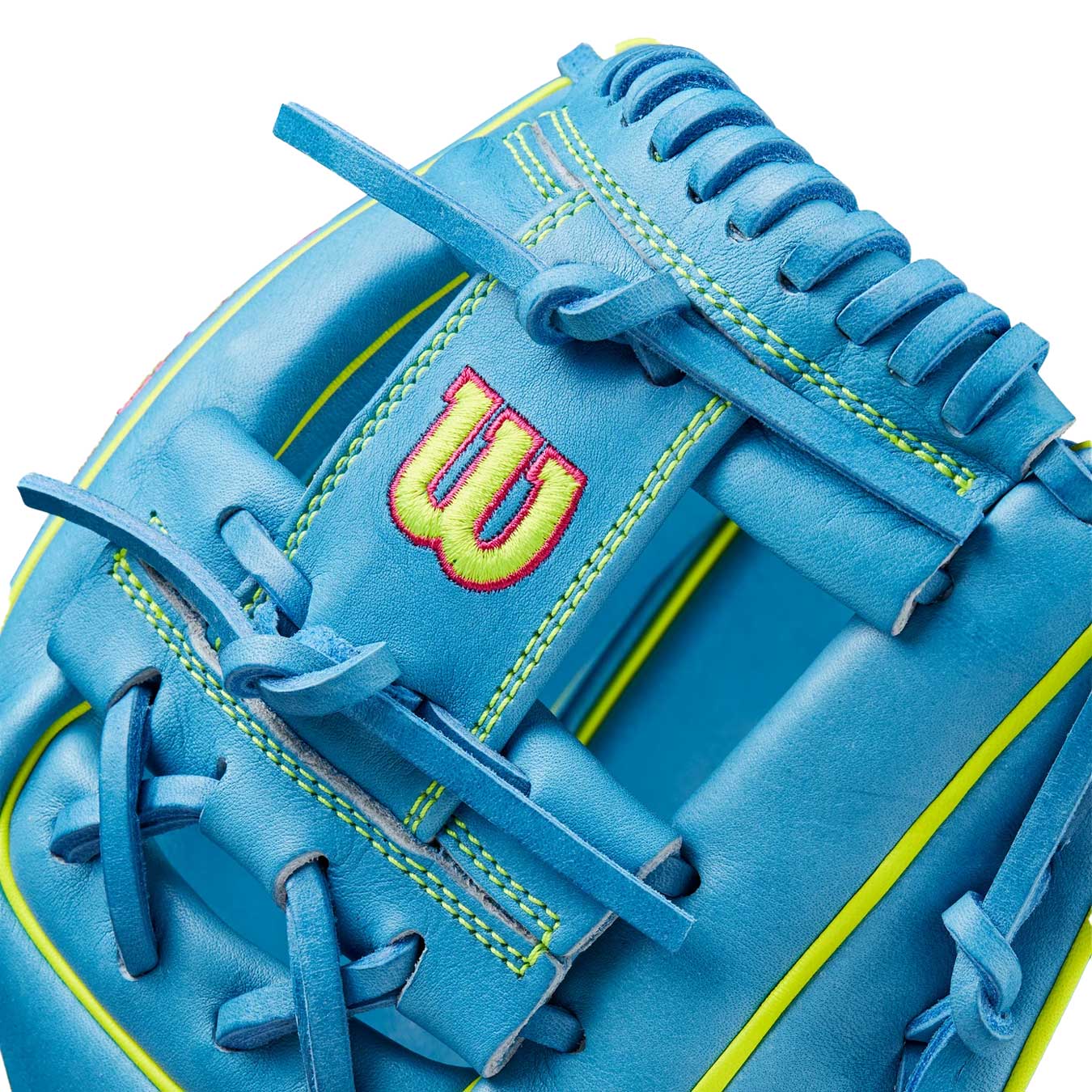 Wilson A2000 1786 Sky Blue/Optic 11.5"-RHT - Image 5