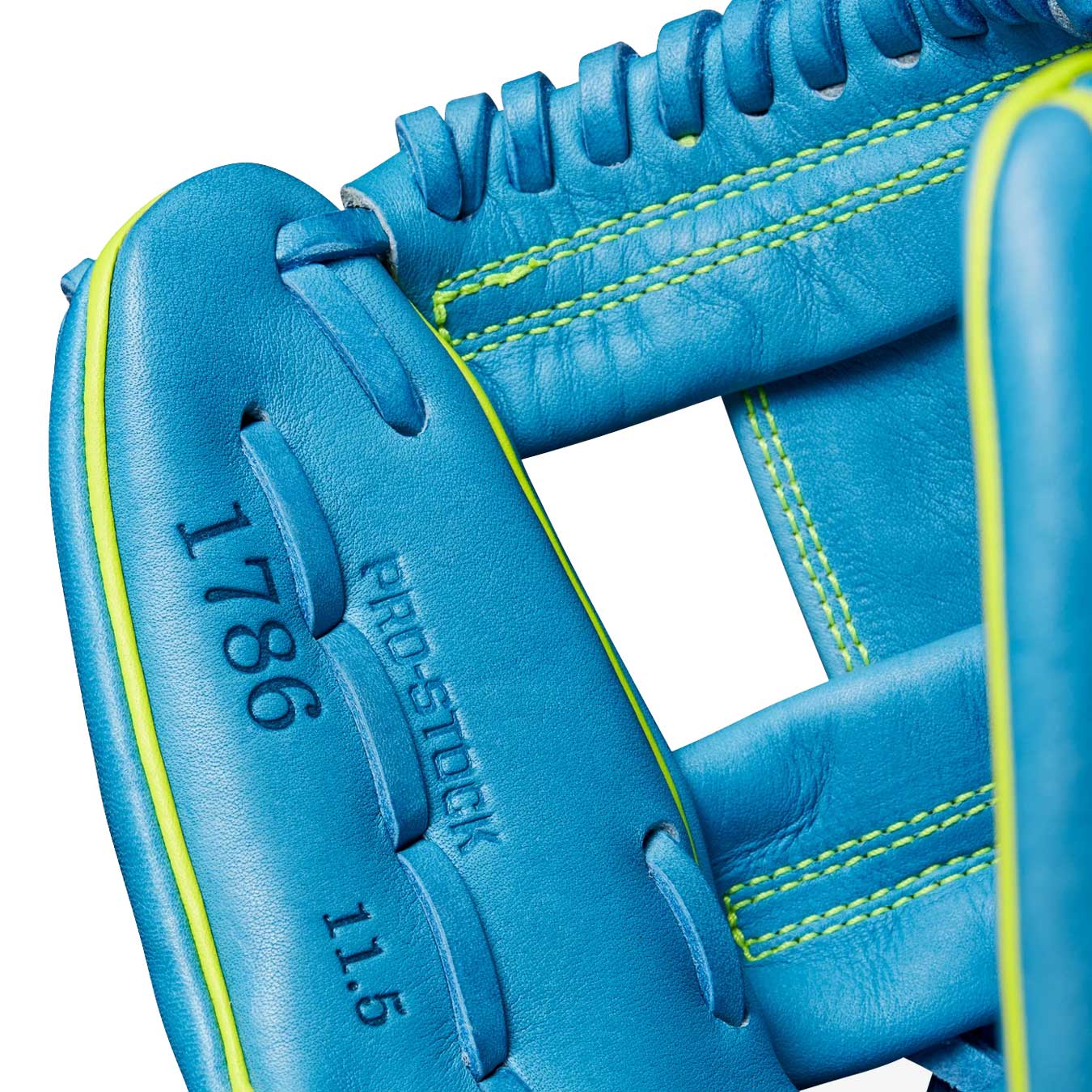 Wilson A2000 1786 Sky Blue/Optic 11.5"-RHT - Image 6