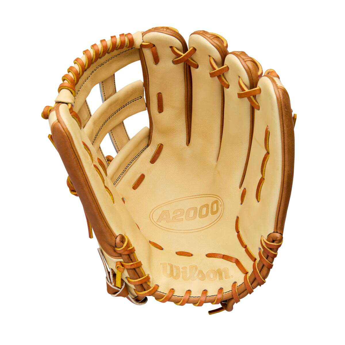 Wilson A2000 Classic 1777 Blonde/Saddle Tan 12.75" - Image 2
