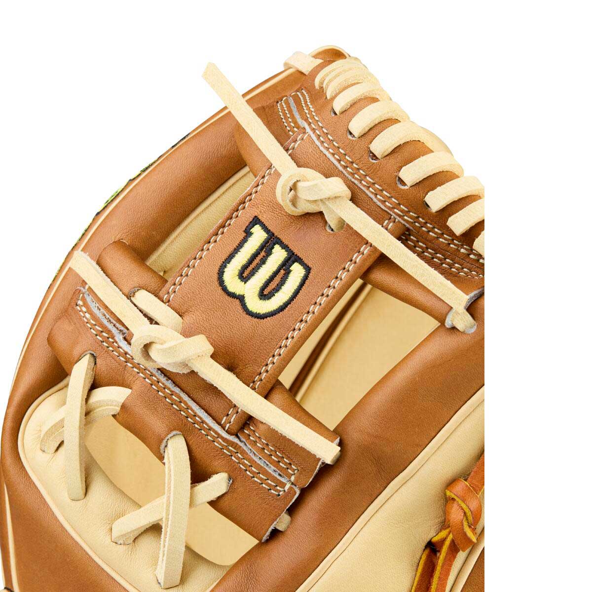 Wilson A2000 Classic 1975 Saddle Tan/Blonde 11.75"-RHT - Image 5