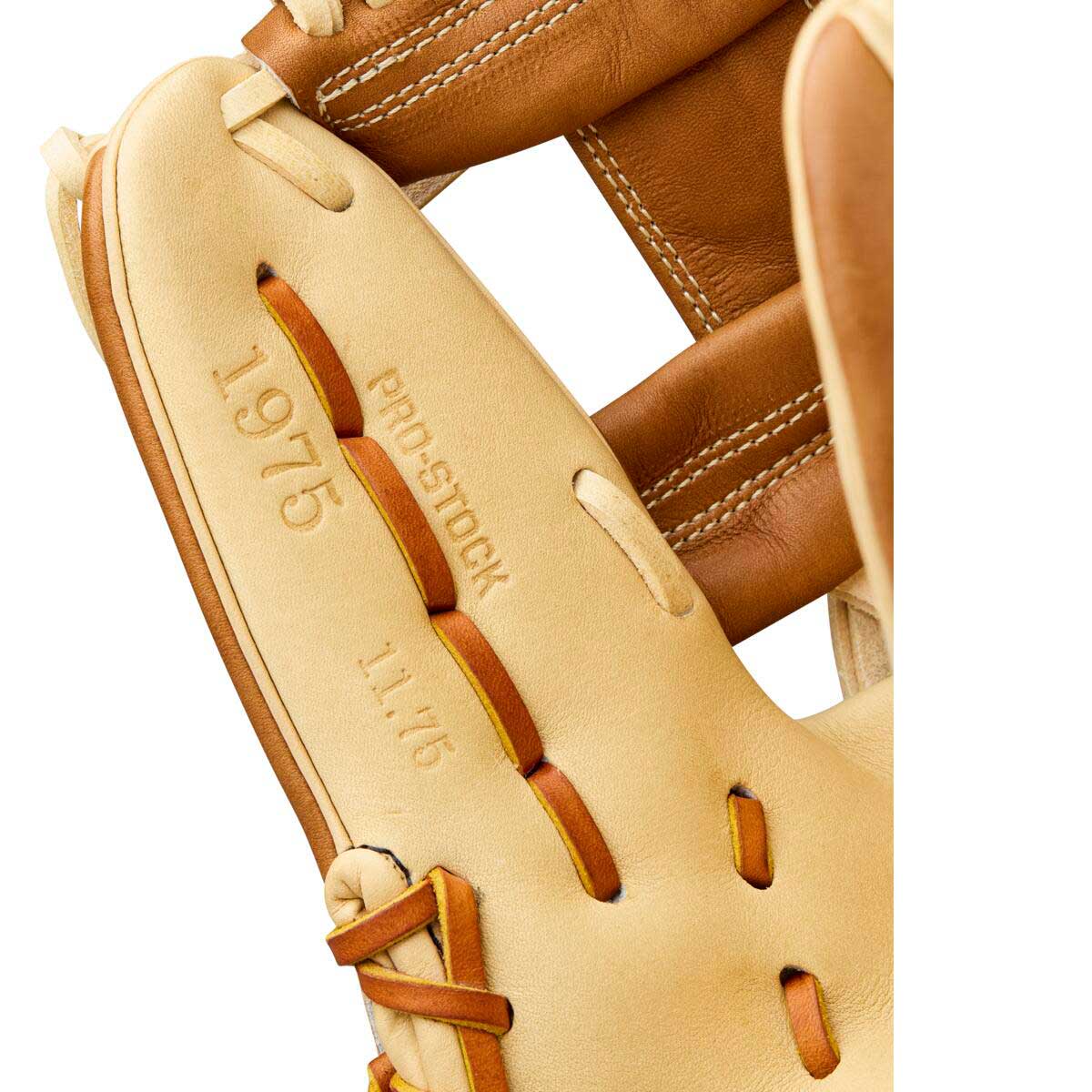 Wilson A2000 Classic 1975 Saddle Tan/Blonde 11.75"-RHT - Image 7
