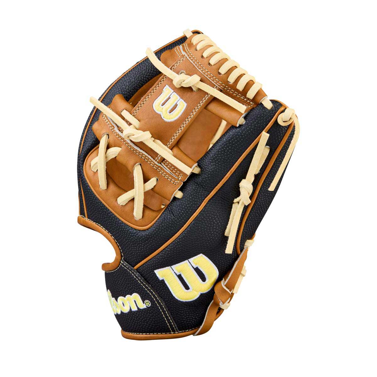 Wilson A2000 Classic 1975SS Blonde/Black 11.75"-RHT - Image 3