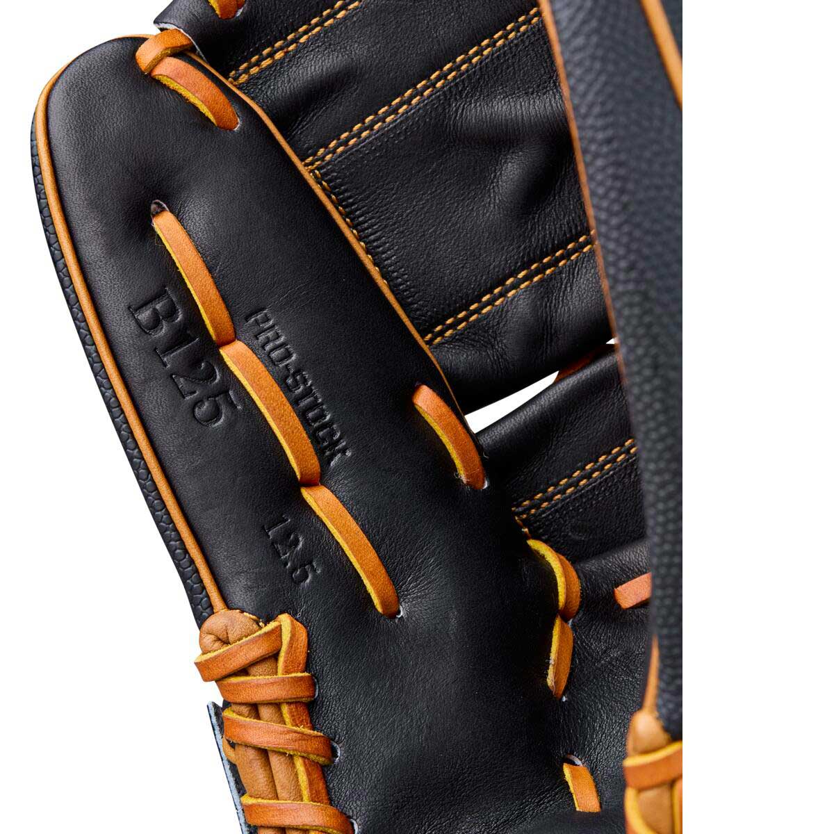 Wilson A2000 Classic B125SS Black/Saddle Tan 12.5" - Image 7