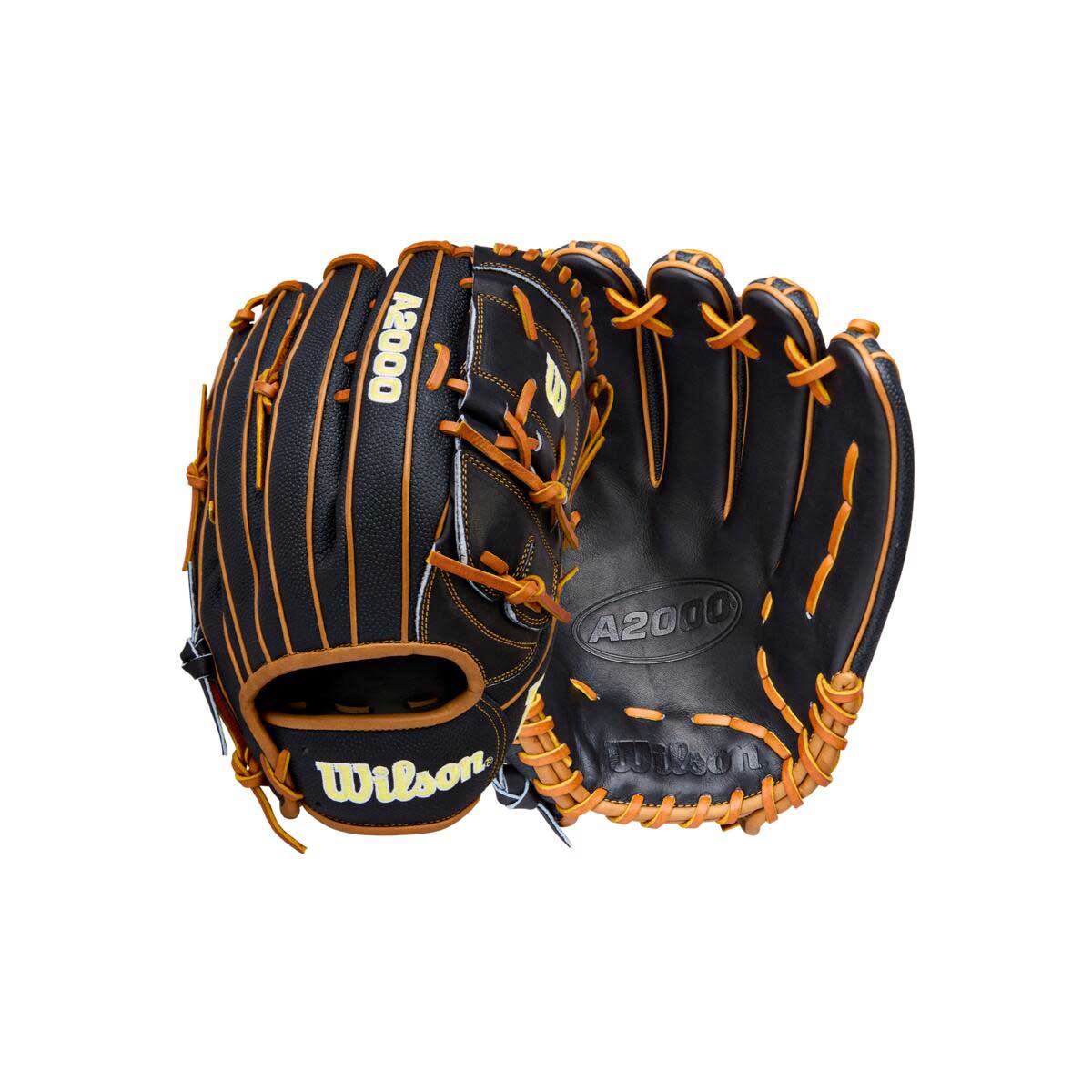 Wilson A2000 Classic B125SS Black/Saddle Tan 12.5" - Image 8
