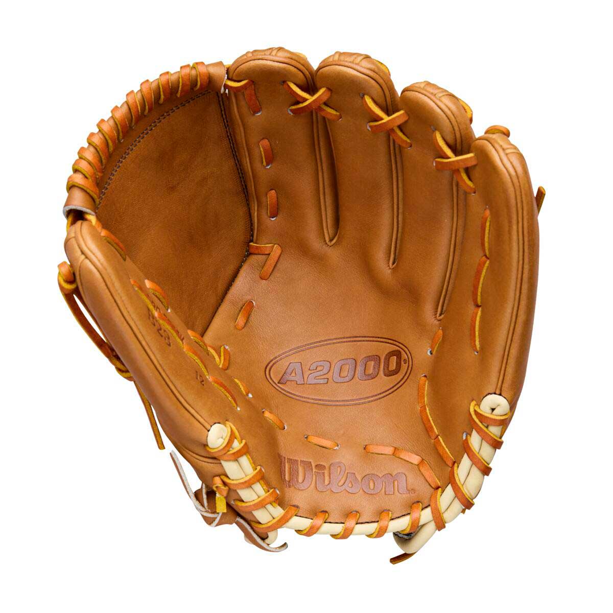 Wilson A2000 Classic B23 Saddle Tan/Blonde 12" - Image 2