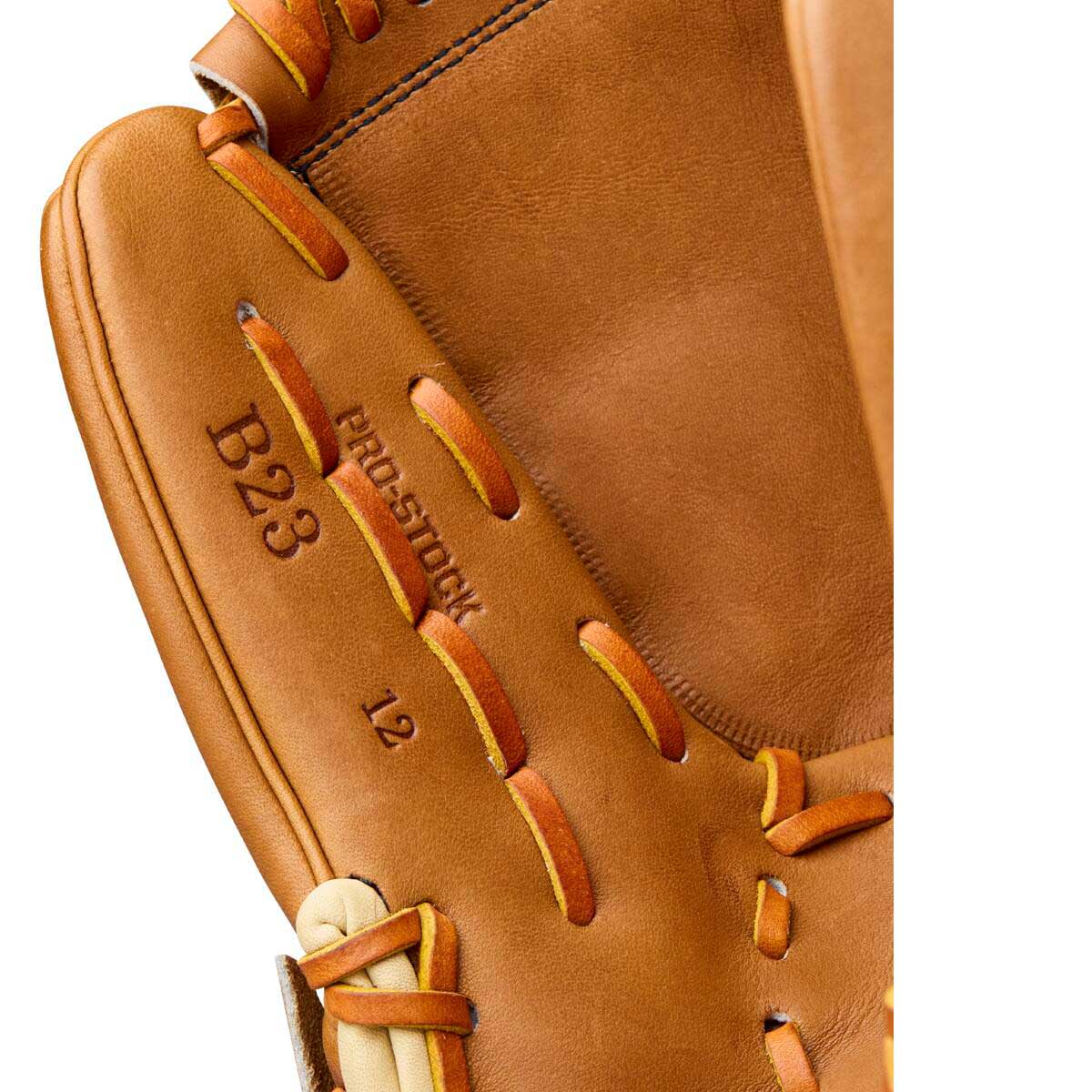 Wilson A2000 Classic B23 Saddle Tan/Blonde 12" - Image 7