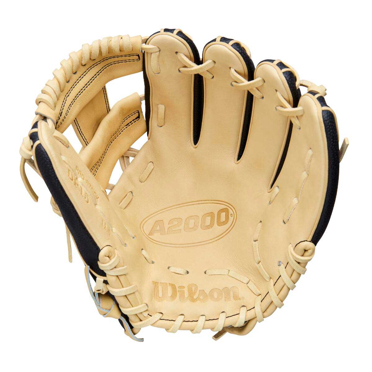 Wilson A2000 Classic DP15SS Saddle Black/Blonde 11.5"-RHT - Image 2