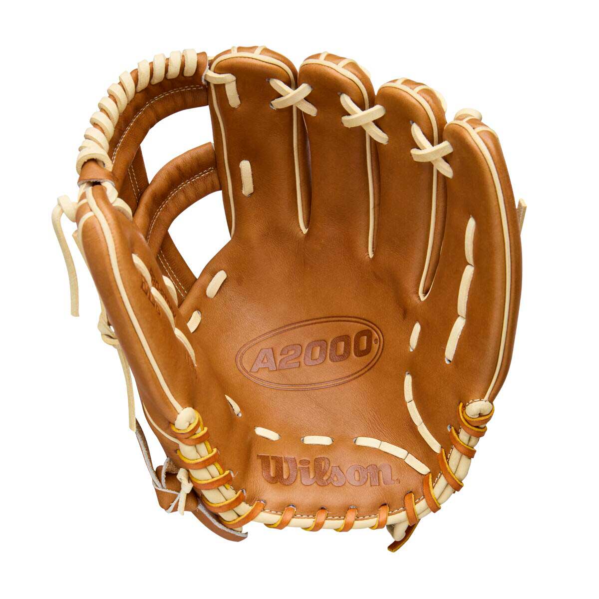 Wilson A2000 Classic EL3 Saddle Tan/Blonde 11.75"-RHT - Image 2