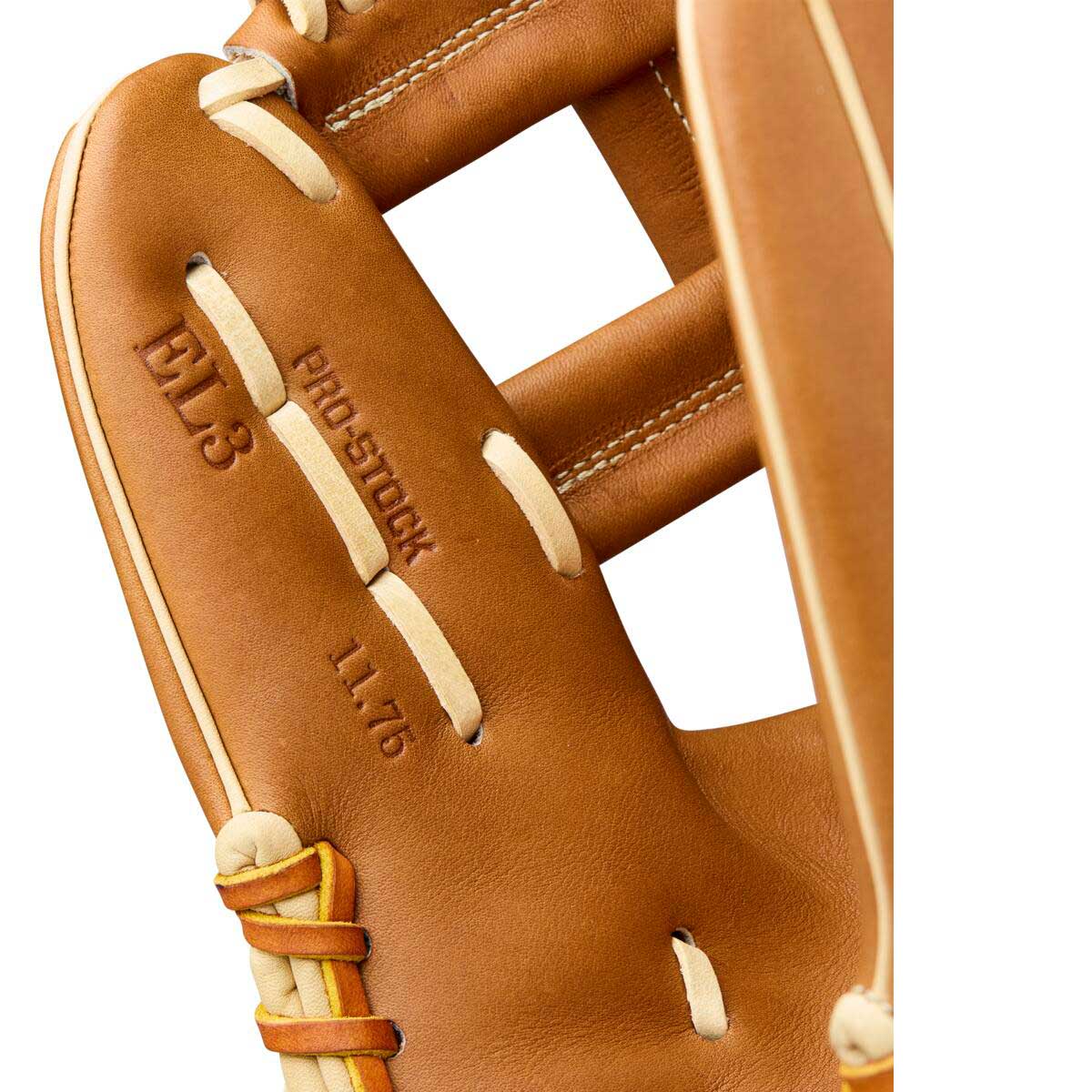 Wilson A2000 Classic EL3 Saddle Tan/Blonde 11.75"-RHT - Image 7