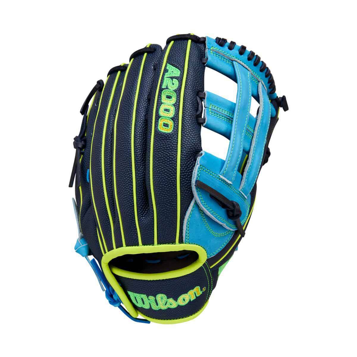 Wilson A2000 Fall 2025 PF50SS Sky Blue/Navy SS 12.25"