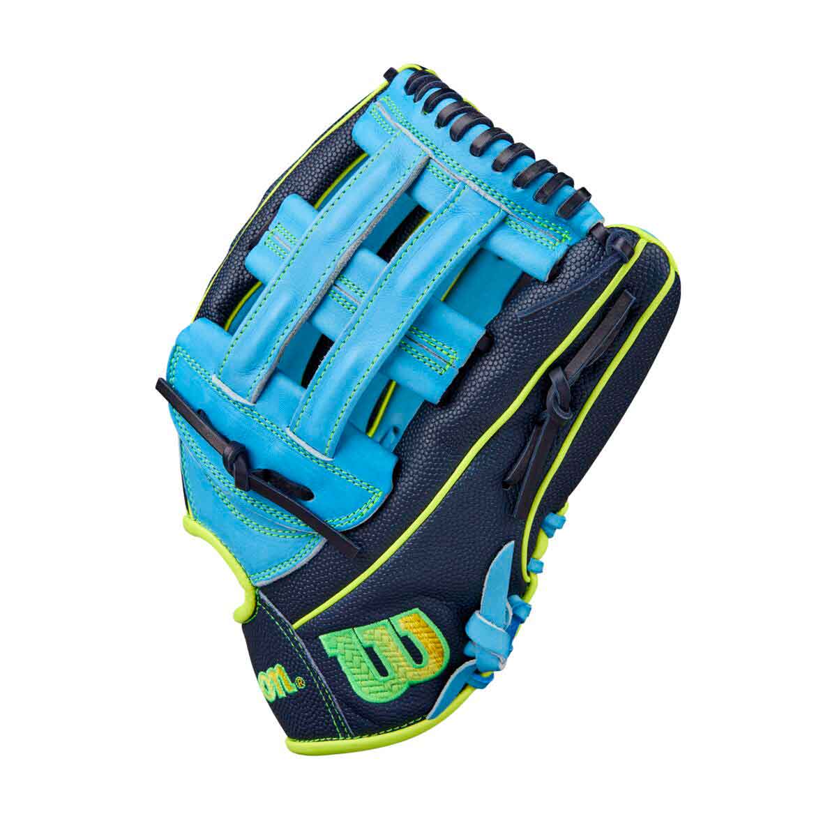 Wilson A2000 Fall 2025 PF50SS Sky Blue/Navy SS 12.25" - Image 3