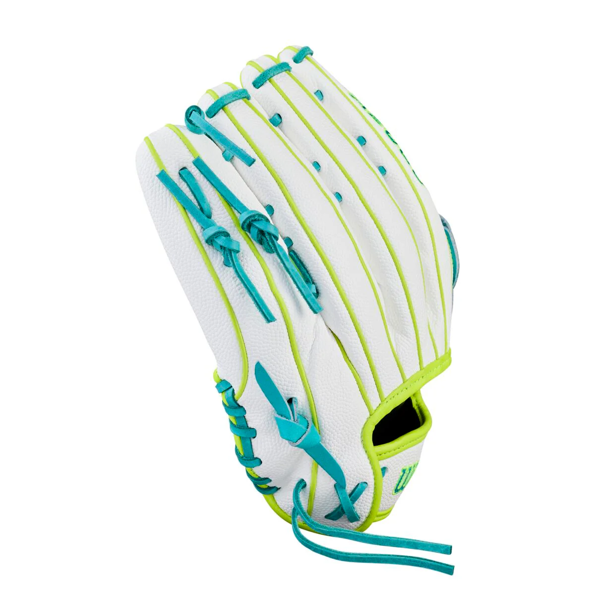 Wilson A2000 Fastpitch Spring 2026 FP50 White/Teal 12.25" - Image 4