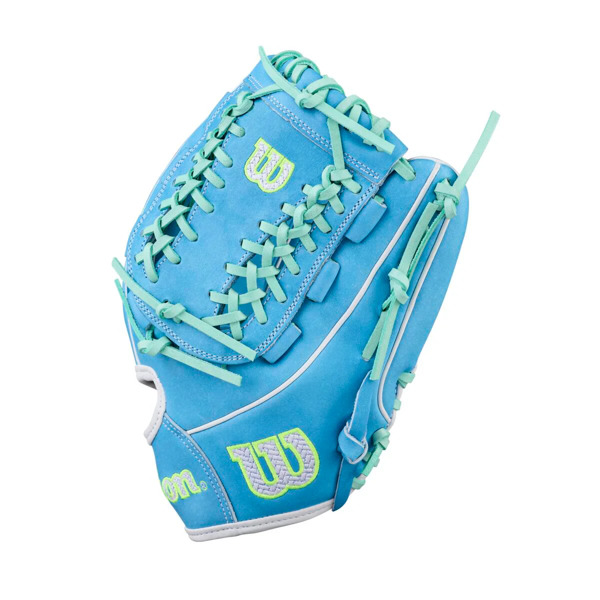 Wilson A2000 Fastpitch Spring 2026 FPHG Sky Blue/Seafoam 12" - Image 3