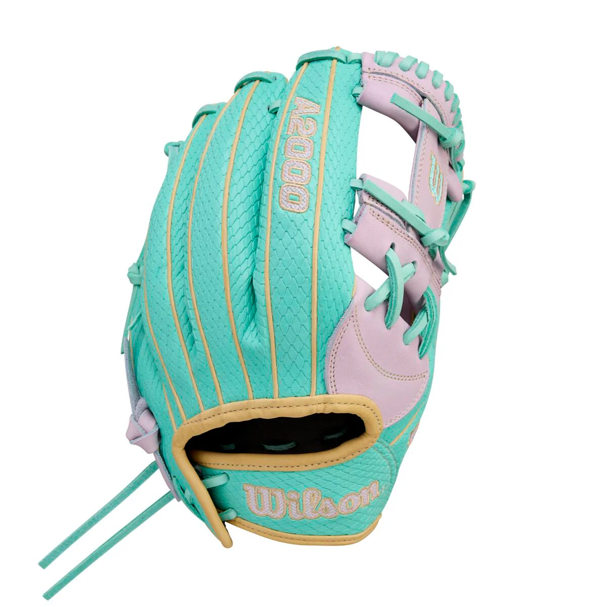 Wilson A2000 Fastpitch Spring 2026 H12SS Lavender/Seafoam 12"-RHT