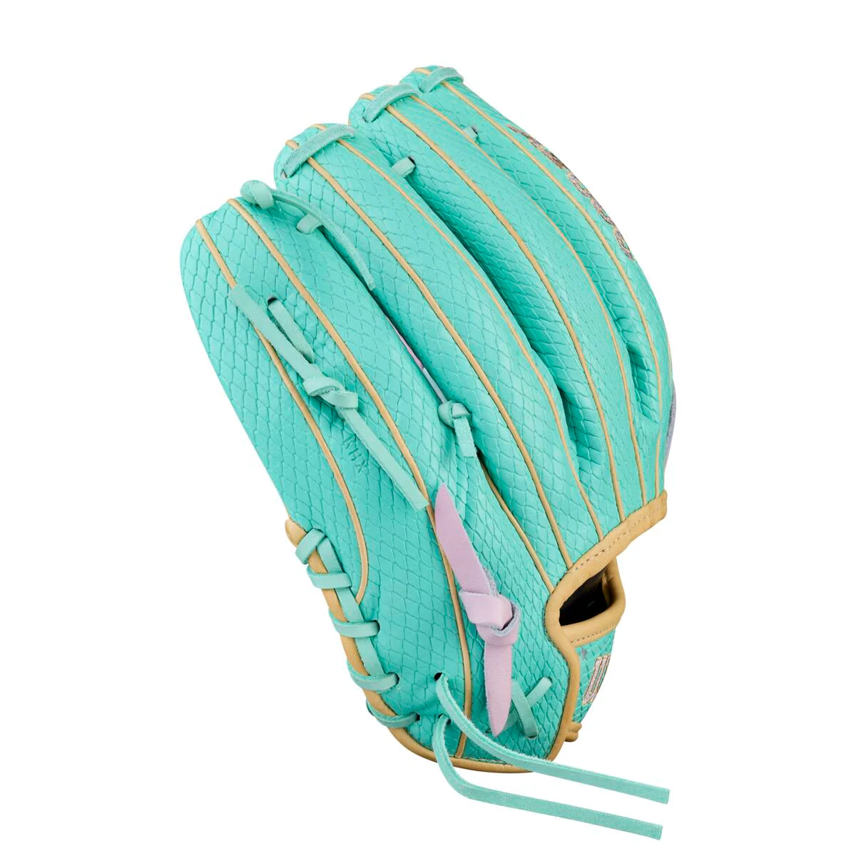 Wilson A2000 Fastpitch Spring 2026 H12SS Lavender/Seafoam 12"-RHT - Image 4