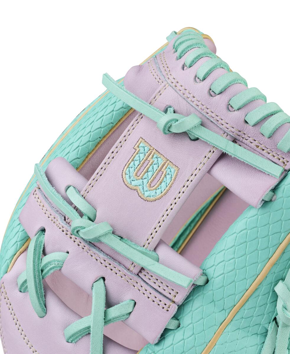 Wilson A2000 Fastpitch Spring 2026 H12SS Lavender/Seafoam 12"-RHT - Image 5
