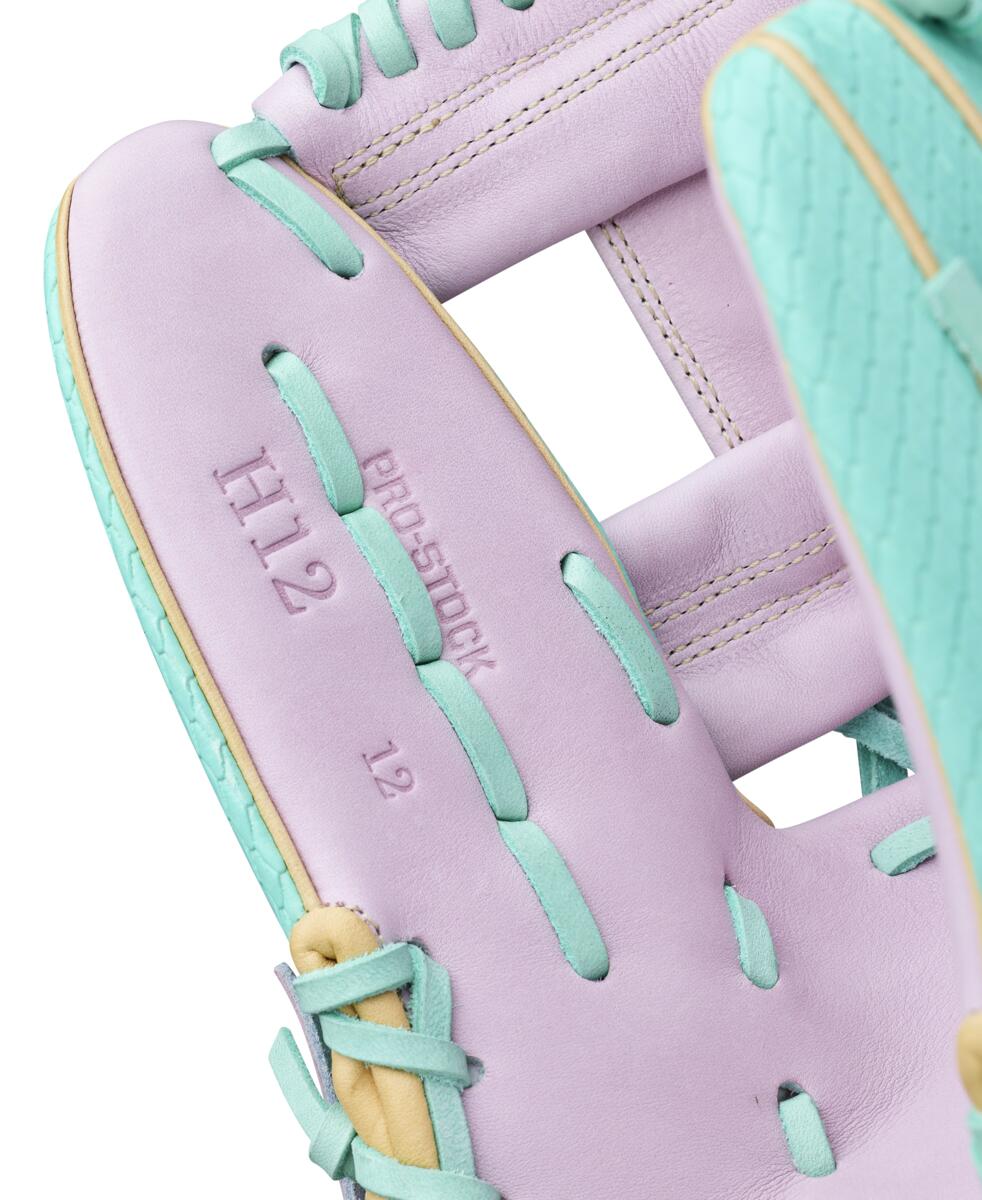 Wilson A2000 Fastpitch Spring 2026 H12SS Lavender/Seafoam 12"-RHT - Image 7