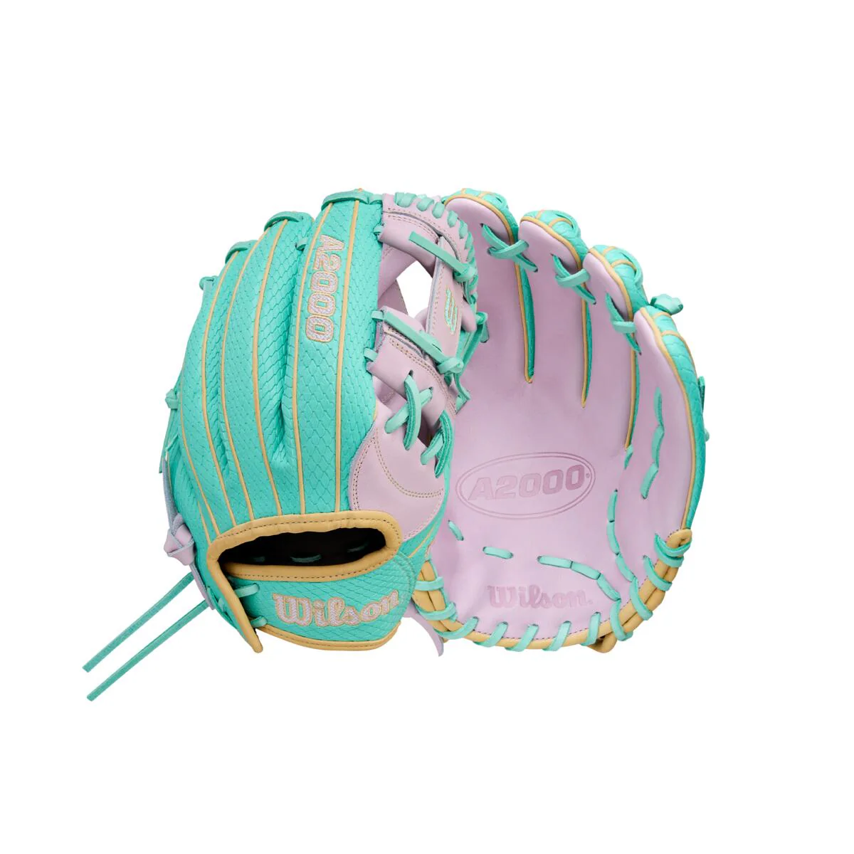 Wilson A2000 Fastpitch Spring 2026 H12SS Lavender/Seafoam 12"-RHT - Image 8