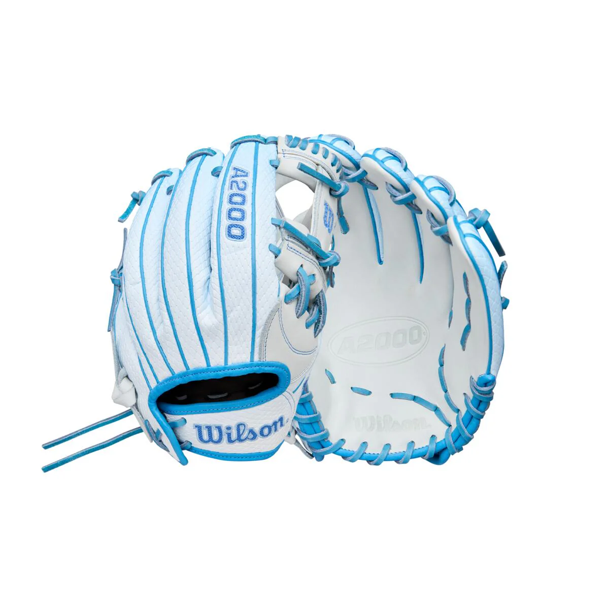 Wilson A2000 Fastpitch Winter 2025 H12SS White/Sky Blue-12"-RHT - Image 8