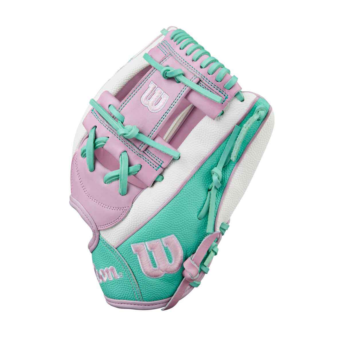 Wilson A2000 FP Fall 2025 FP1175 White/Lavender/Seafoam 11.75"-RHT - Image 3