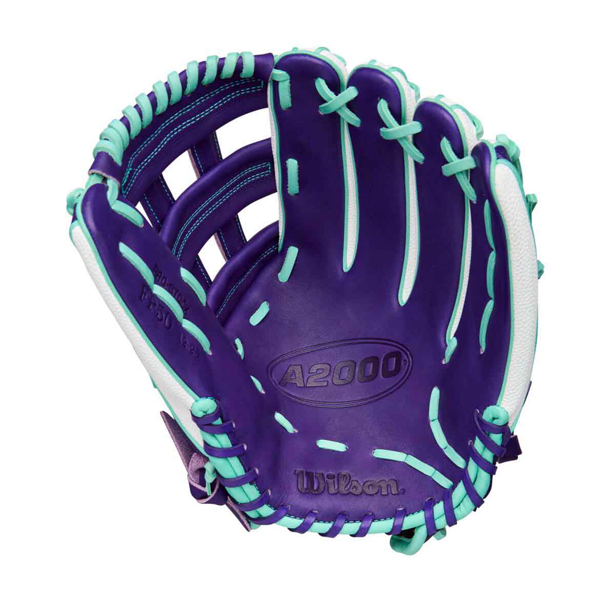 Wilson A2000 FP Fall 2025 FP50SS White/Purple 12.25" - Image 2