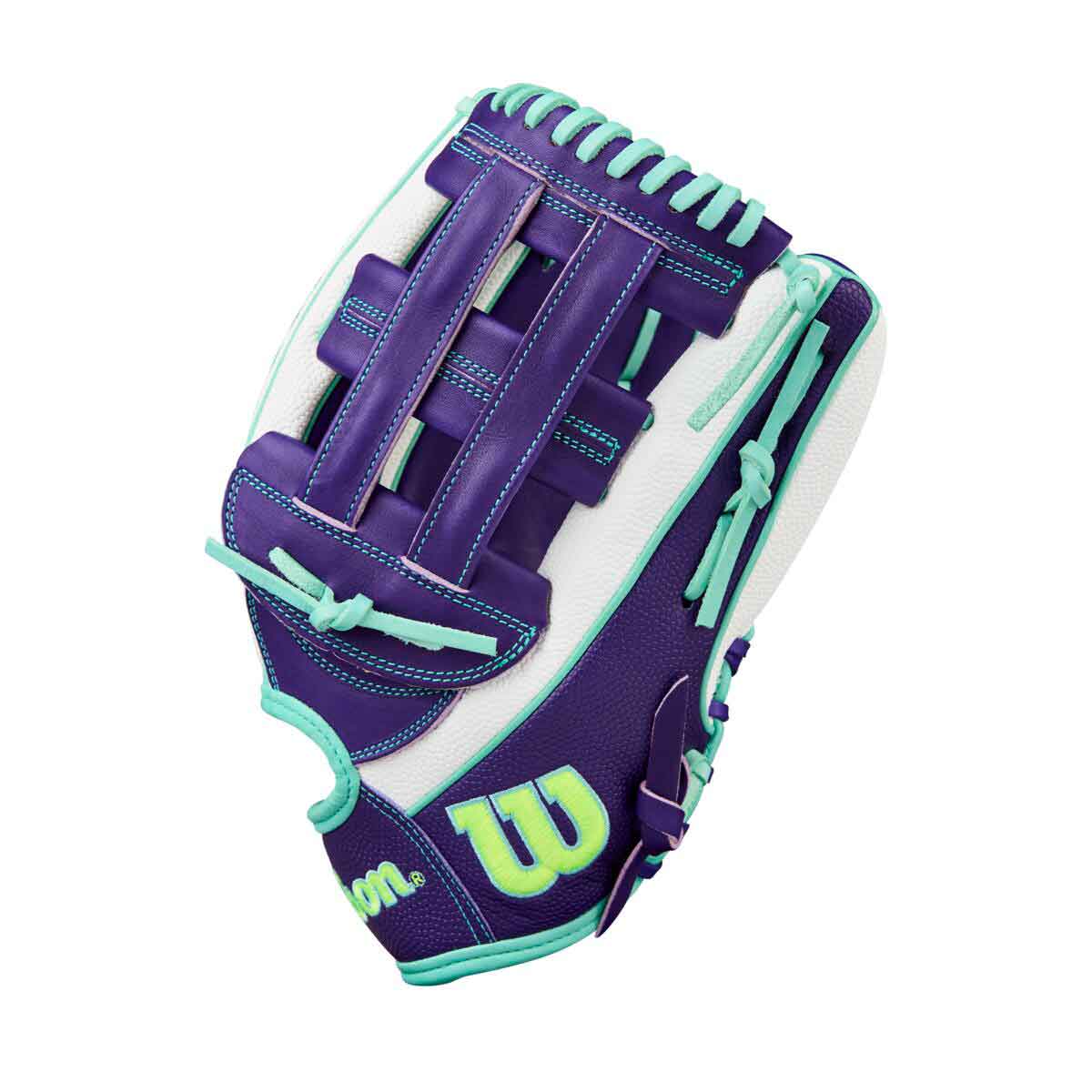 Wilson A2000 FP Fall 2025 FP50SS White/Purple 12.25" - Image 3