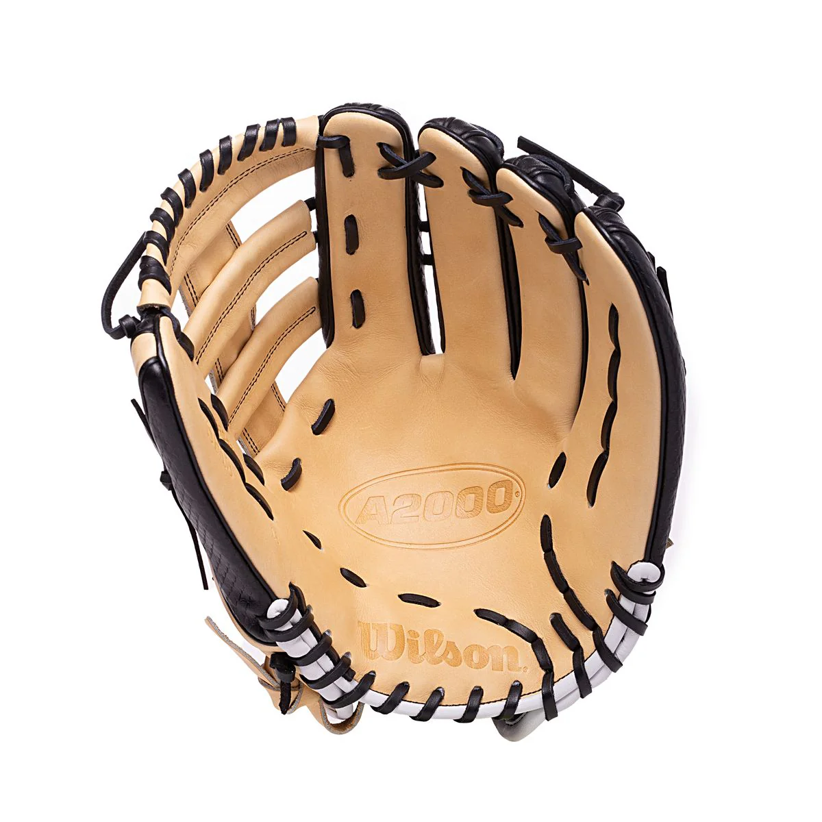 Wilson A2000 H-Web Black/Blonde Snakeskin 13"- RHT - Image 2