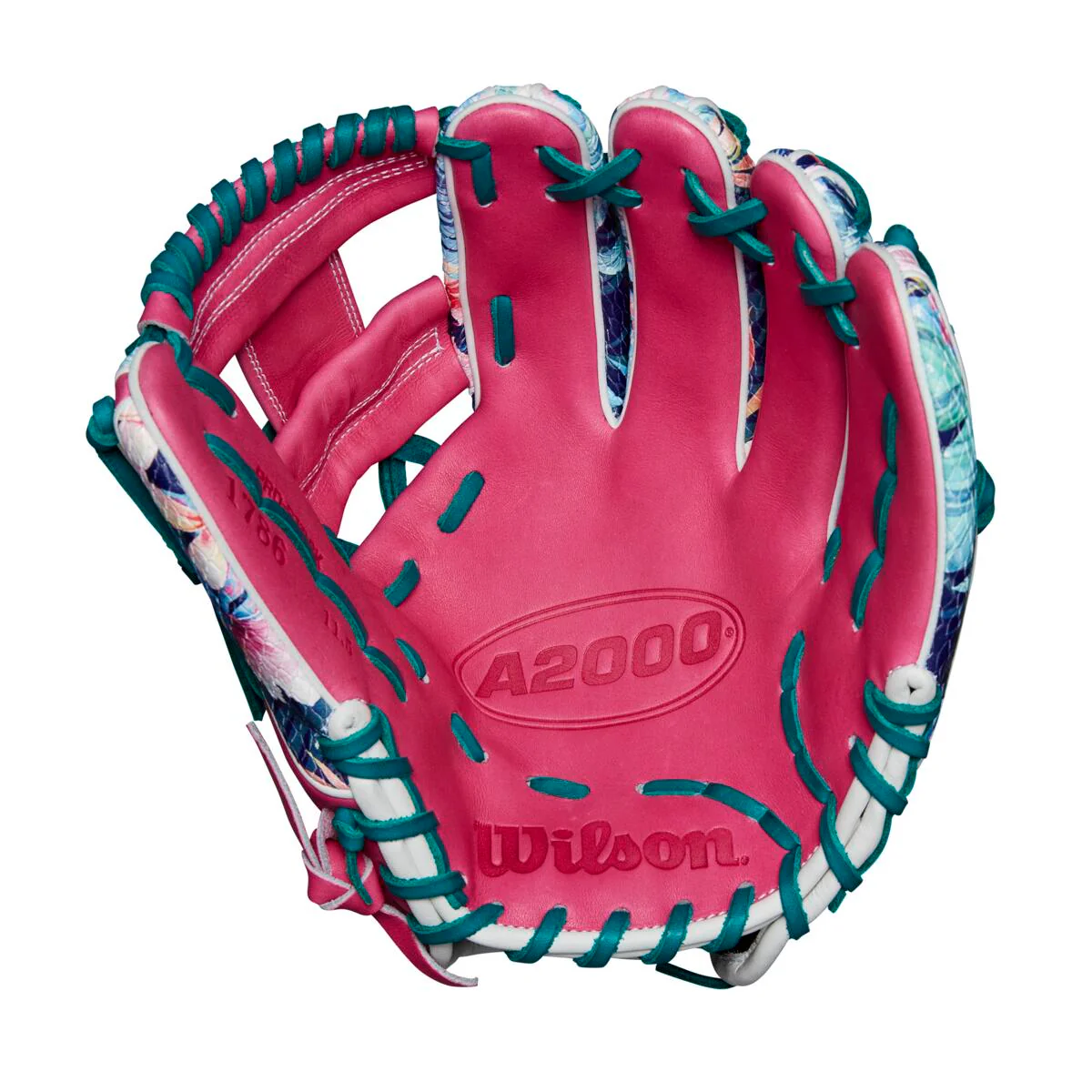 Wilson A2000 November 2024 GOTM 1786 Flamingo Pink/Floral 11.5"-RHT - Image 2