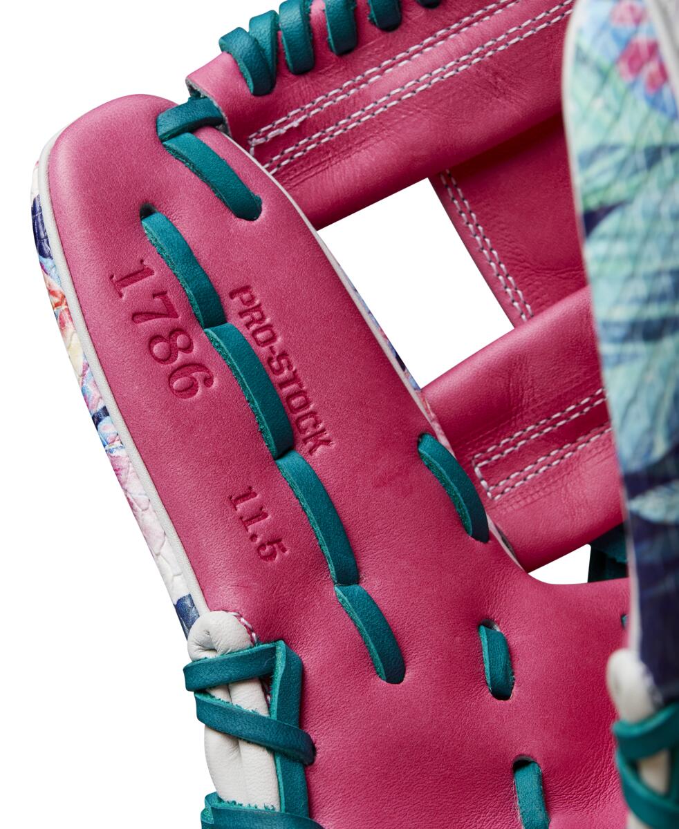 Wilson A2000 November 2024 GOTM 1786 Flamingo Pink/Floral 11.5"-RHT - Image 7