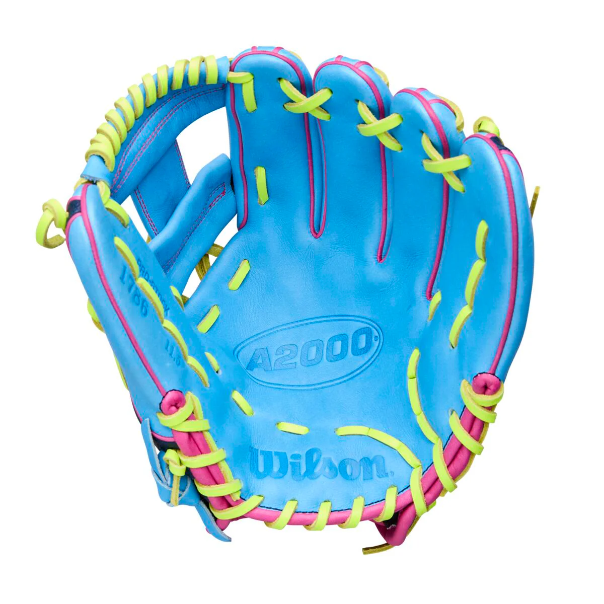 Wilson A2000 Spring 2026 1786SS Sky Blue/Navy 11.5"-RHT - Image 2