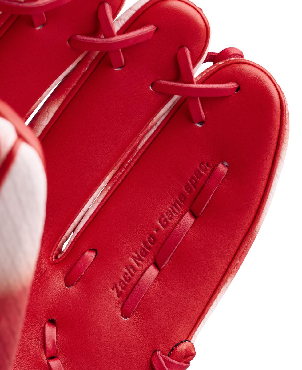 Wilson A2000 Spring 2026 Zach Neto GM Red/Red Cloud SS 11.75"-RHT - Image 8