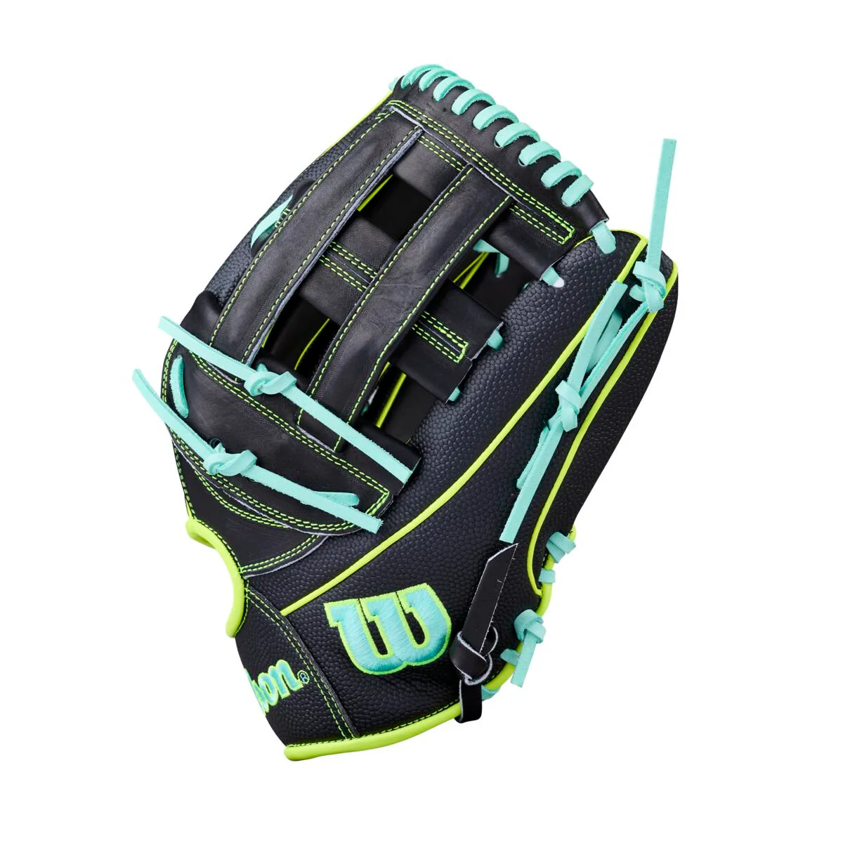 Wilson A2000 Summer 2026 1750SS Black/Seafoam/Optic 12.5" - Image 3