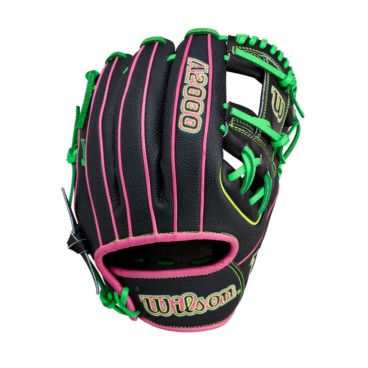Wilson A2000 Summer 2026 1975SS Black/Flamingo/Optic 11.75"-RHT