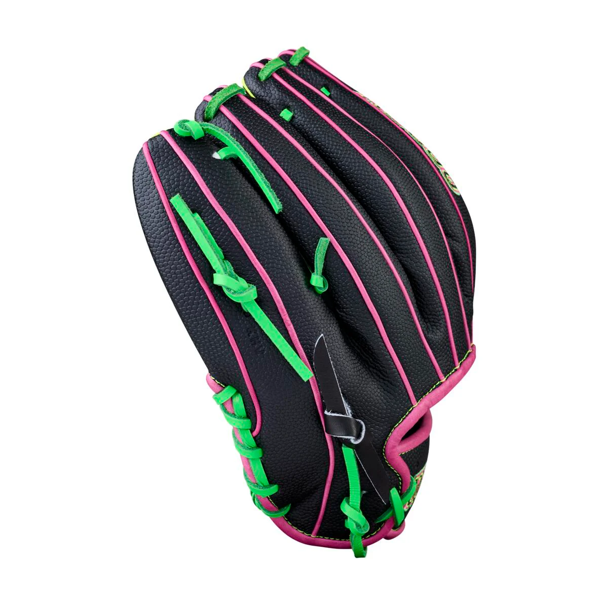 Wilson A2000 Summer 2026 1975SS Black/Flamingo/Optic 11.75"-RHT - Image 4