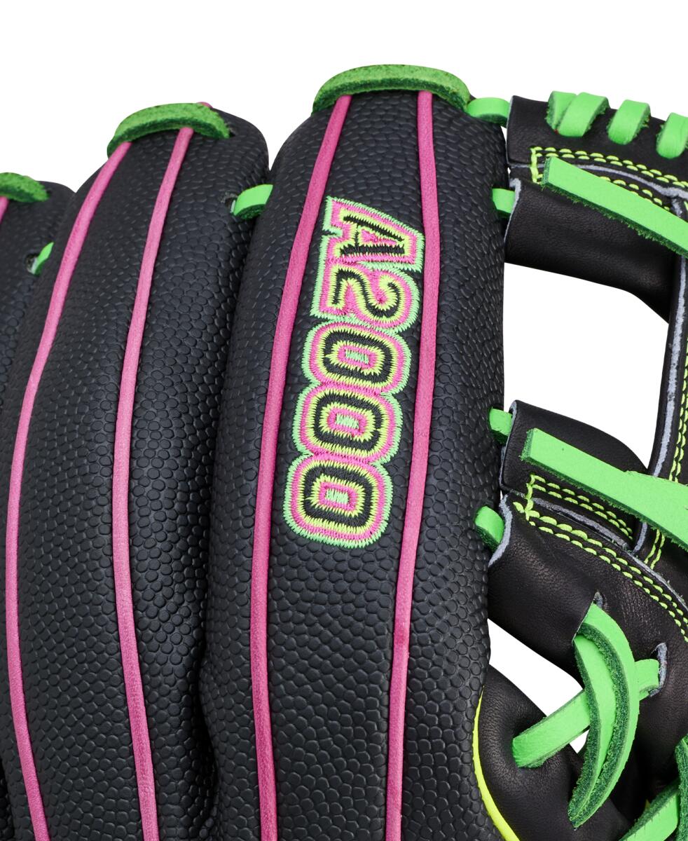 Wilson A2000 Summer 2026 1975SS Black/Flamingo/Optic 11.75"-RHT - Image 6
